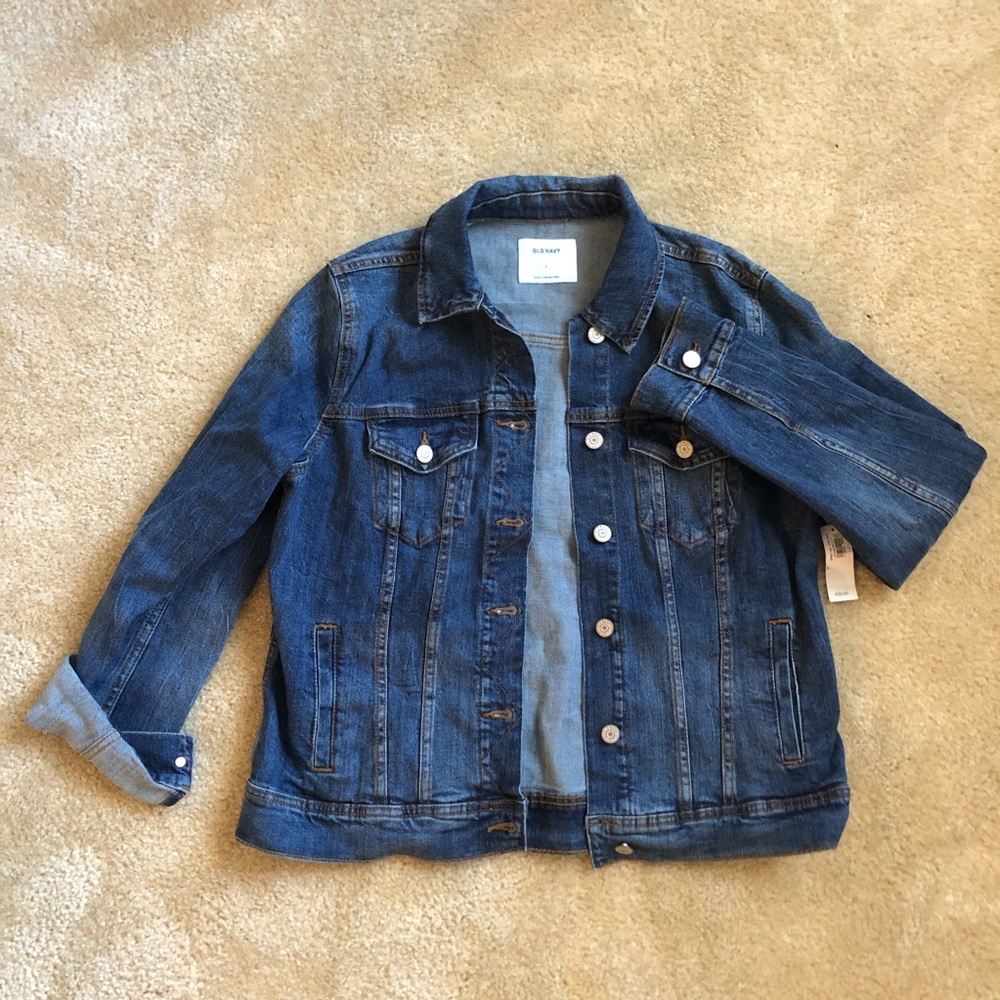 NWT Old Navy Denim Jacket Large